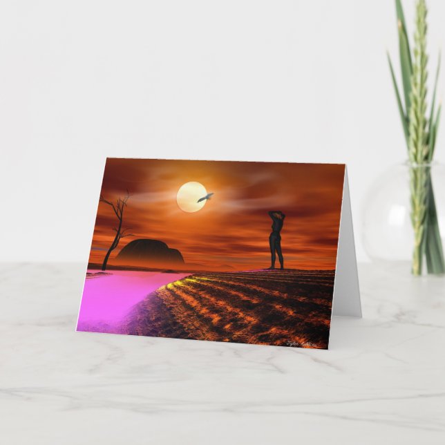 Wishen var du här… kort (Framsida)