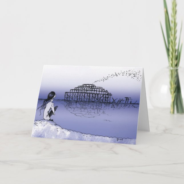 Wishen var du här kort (Framsida)