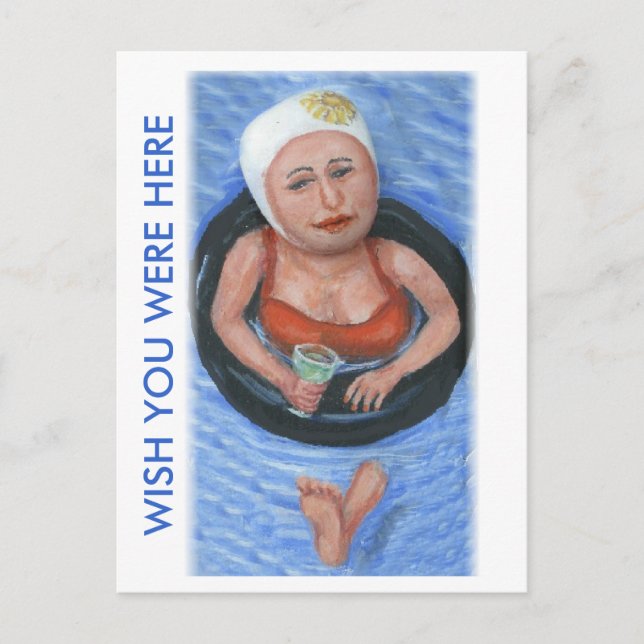 WISHEN VAR DU HÄR VYKORT (Framsida)