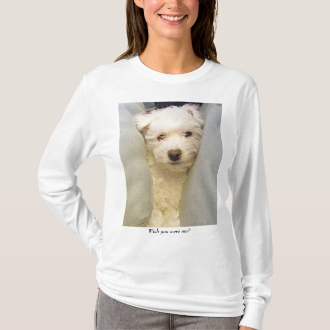 Wishen var du mig? t-shirt (Framsida)