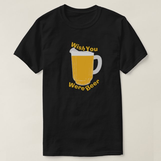 Wishen var du öl tröja (Design framsida)
