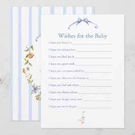 wishes for the baby blue rådkort