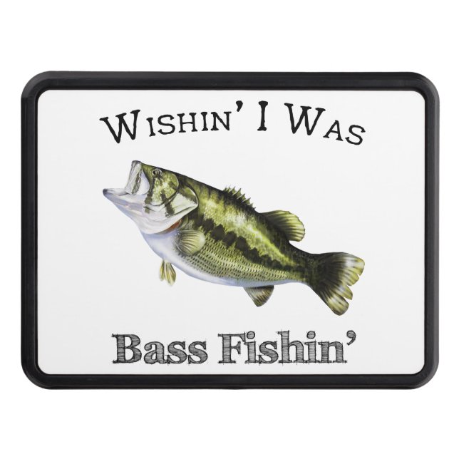 Wishin I var Bass FishingTowel Dragkroksskydd (Framsidan)