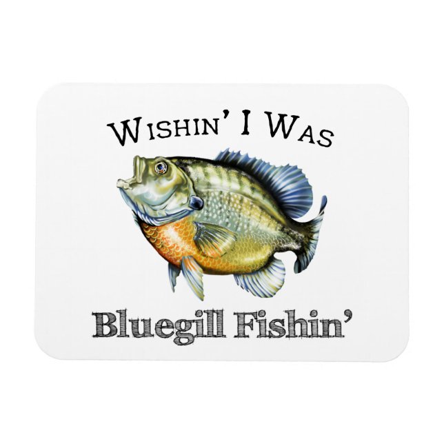 Wishin I var bläckfisken Magnet (Horisontell)