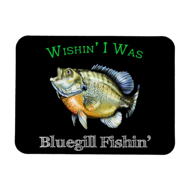 Wishin I var bläckfisken Magnet (Horisontell)