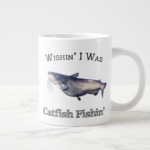 Wishin I var Catfish Jumbo Mugg