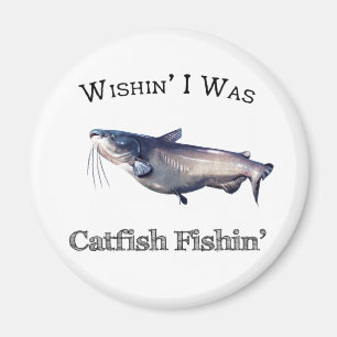Wishin I var fiske efter fisk Magnet