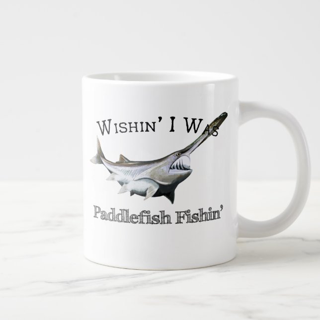 Wishin I var Paddlefish Jumbo Mugg (Höger)