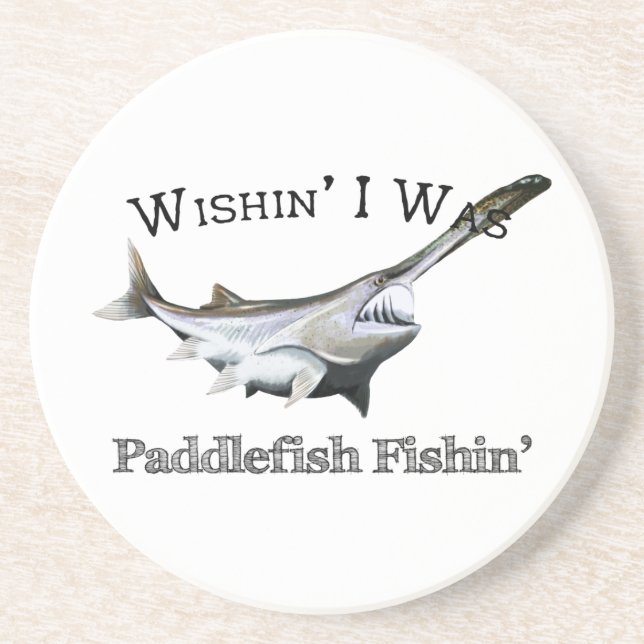 Wishin I var Paddlefish Underlägg (Framsidan)