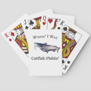 Wishin var jag havskatten Fishin Casinokort