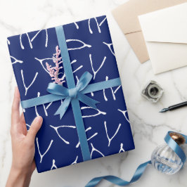 Wishing Bone Lycka till Wishbone Mönster Presentpapper
