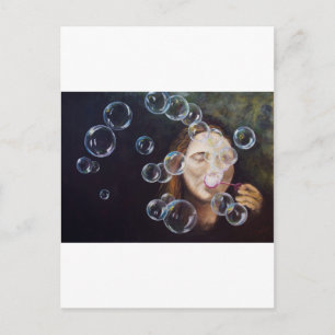 Wishing Bubbles Vykort