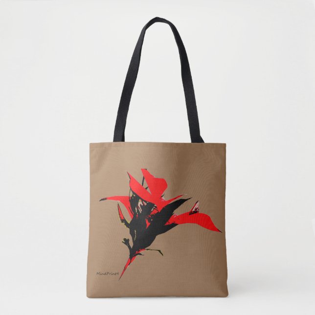 Wishing Flower - Tote Bag Tygkasse (Framsida)