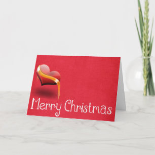 Wishing God jul Red Heart Helgkort