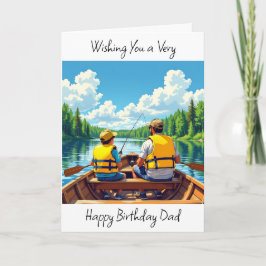 Wishing Pappa a Grattis på födelsedagen | Son och  Kort
