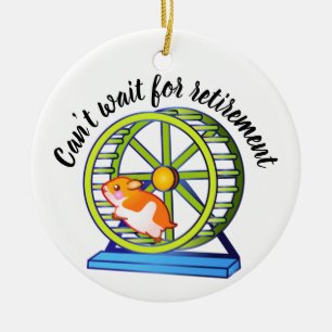 Wishing Pension Hamster Julgransprydnad Keramik