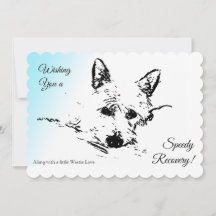 Wishing Speed Recovery, Väster Highland Terrier