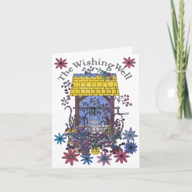 Wishing well 2 - Hämta brunnskort Kort (Framsida)