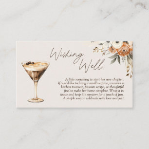 Wishing well Kärlek är Brewing Martini Möhippa Tilläggskort