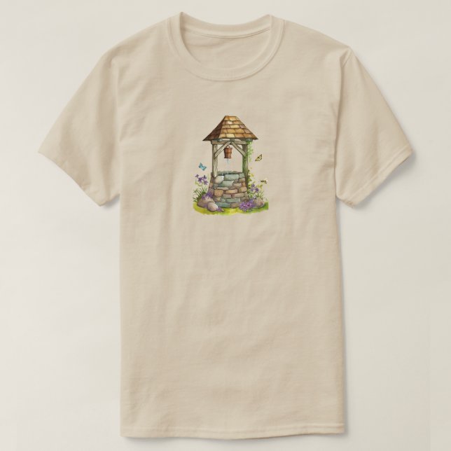 Wishing well T-Shirt (Design framsida)