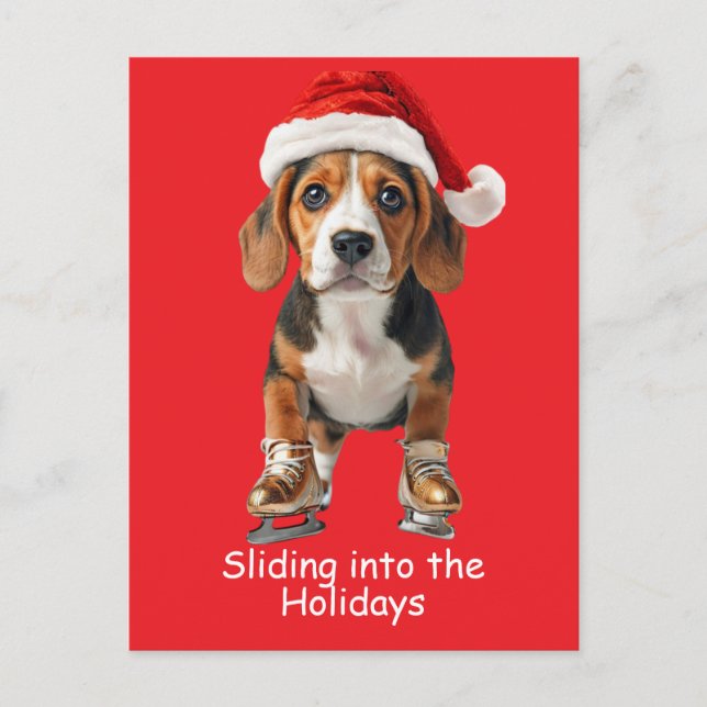 Wishing you a season filled with joy, laughter, an helg vykort (Framsida)