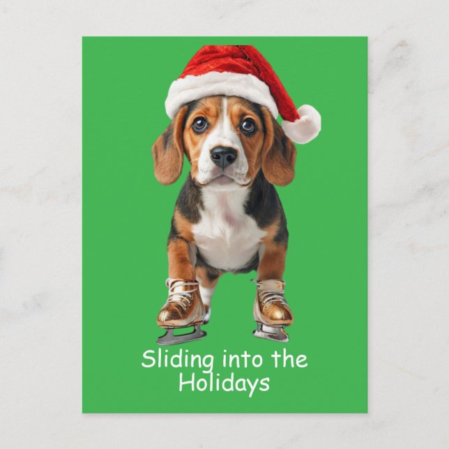 Wishing you a season filled with joy, laughter, an helg vykort (Framsida)