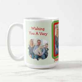 Wishing You a Very Merry Christmas PHOTO  Kaffemugg