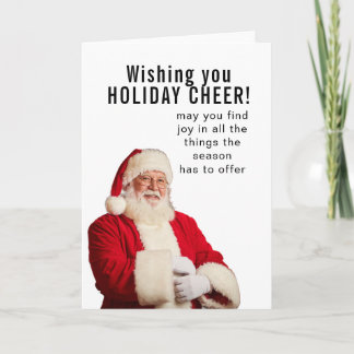 Wishing you HOLIDAY CHEER Kort