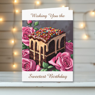Wishing You the Sweetest Birthday | Cake Kort