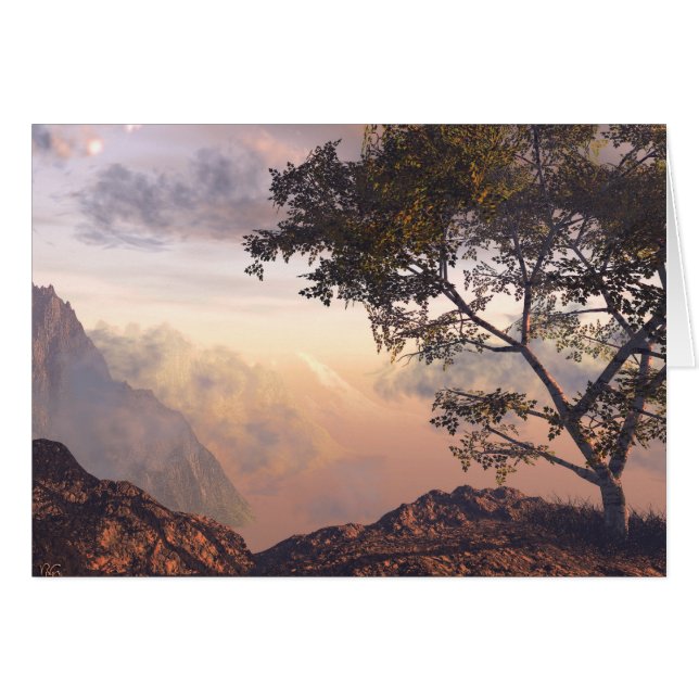 Wishingtree Hälsningskort (Framsidan Horizontal)