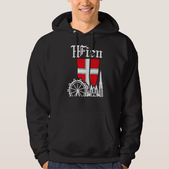 WiSkyline Austria Ferris Wheel Prater Stephan Hoodie (Framsida)
