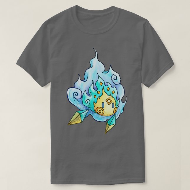 Wisp Secret of Mana Seiken Densetsu T Shirt (Design framsida)