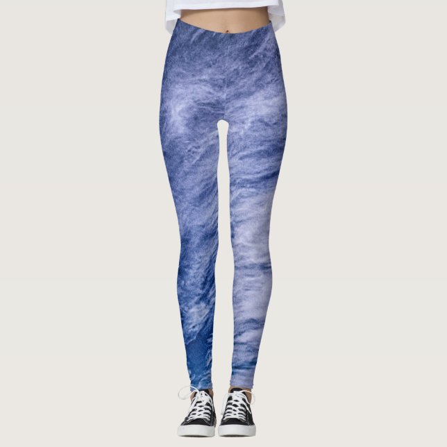 Wispy clouds leggings (Framsida)