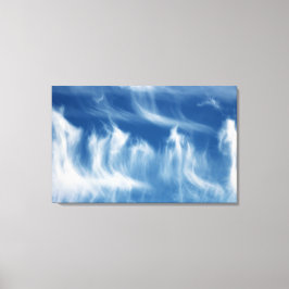 Wispy-moln Canvastryck
