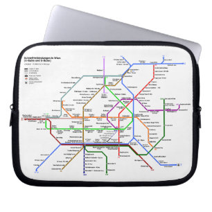 Wisrör karta Electronics Bag Laptop Sleeve