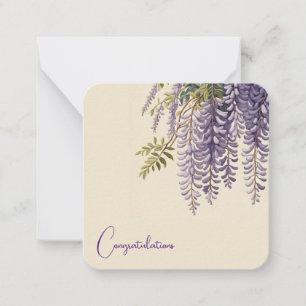 Wisteria-anteckningskort för Anpassade Anteckningskort