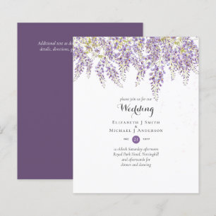 Wisteria Blommigt Garden Lavender Bröllop Lila