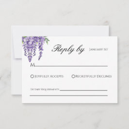 Wisteria Bröllop OSA Card Kort