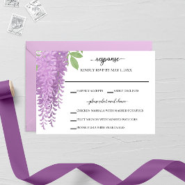 Wisteria Bröllop OSA Kort