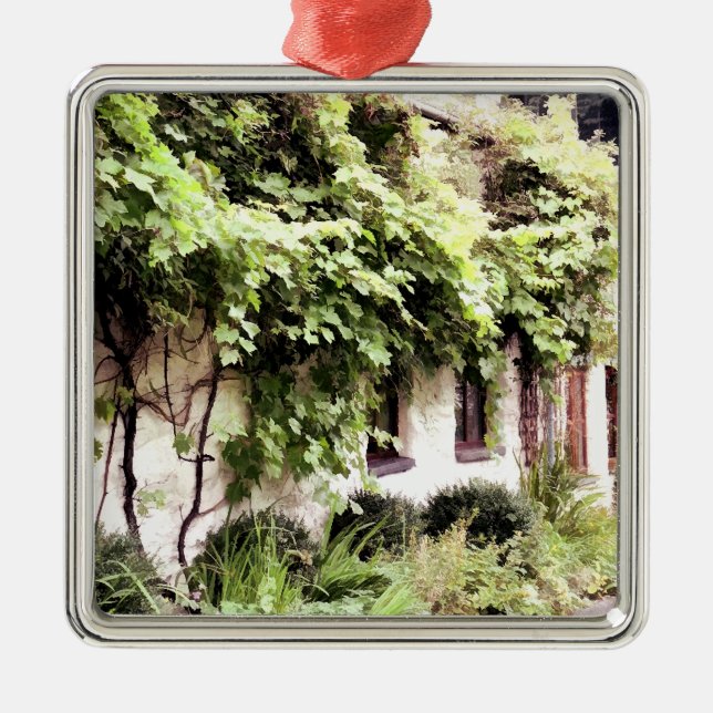 WISTERIA COTTAGE JULGRANSPRYDNAD METALL (Framsidan)