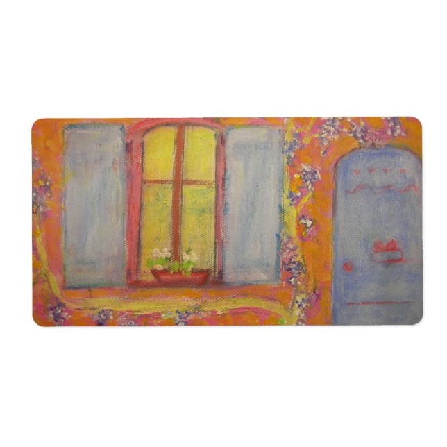 Wisteria Cottage provence frankrike Fraktsedel (Framsidan)