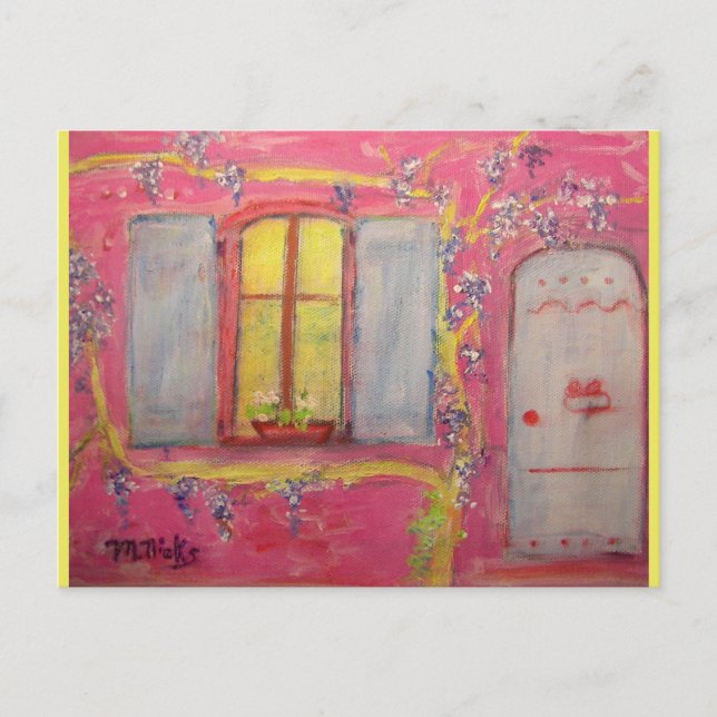 wisteria cottage vykort (Framsida)