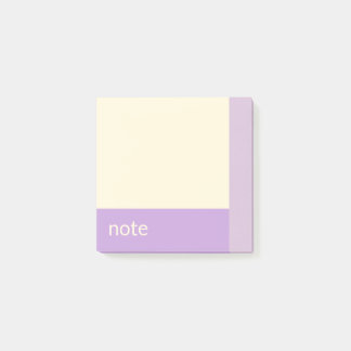 Wisteria Cream Post-it Block