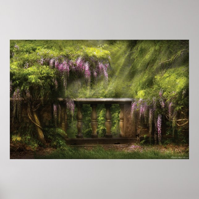 Wisteria - En älskares syn Poster (Framsidan)