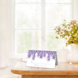 Wisteria Garden bröllopsmottagning Placeringskort