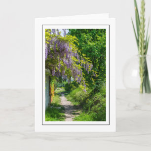 Wisteria-gratulationskort Kort