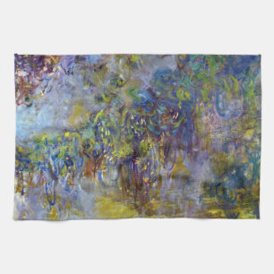 Wisteria (halva högerna) från Claude Monet Kökshandduk