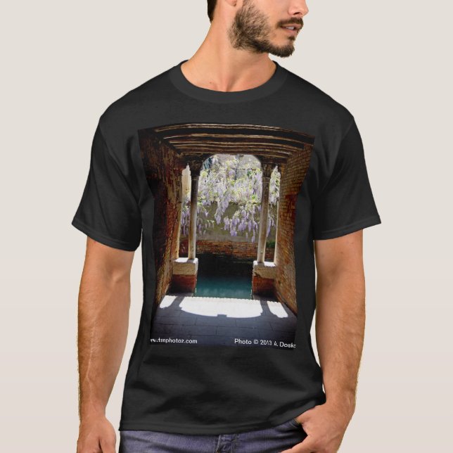 Wisteria i Venedig T-shirt (Framsida)