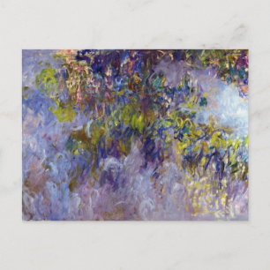 Wisteria (lämnat hälften) av Claude Monet Vykort
