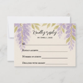 Wisteria Lane RSVP-kort OSA Kort